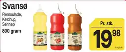 ABC Lavpris Svansø (Remoulade / Ketchup / Sennep) tilbud