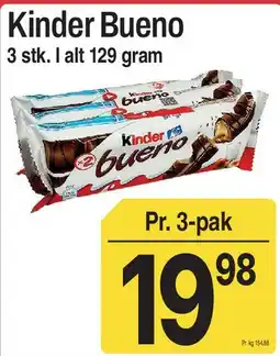 ABC Lavpris Kinder Bueno tilbud