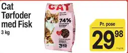 ABC Lavpris Cat Tørfoder med Fisk tilbud