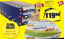 Calle Cloetta Mini-Muh / Smarties tilbud