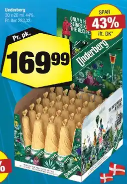 Calle Underberg (30 x 20 ml) tilbud
