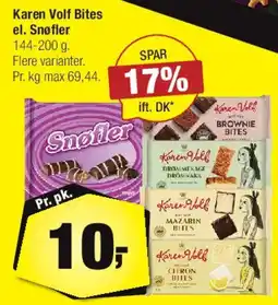Calle Karen Volf Bites / Snøfler tilbud