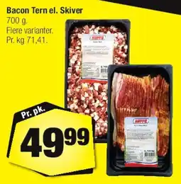 Calle Bacon Tern el. Skiver tilbud
