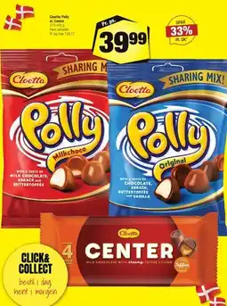 Calle Cloetta Polly & Center tilbud