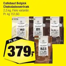 Calle Callebaut Belgisk Chokoladeovertræk tilbud