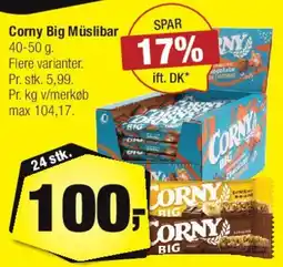 Calle Corny Big Müslibar (24 stk.) tilbud