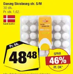 Calle Danæg Skrabeæg str. S/M tilbud
