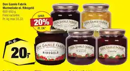Calle Den Gamle Fabrik Marmelade / Ribsgelé tilbud