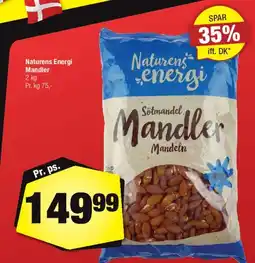 Calle Naturens Energi Mandler tilbud