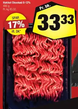 Calle Hakket Oksekød 8-12% tilbud