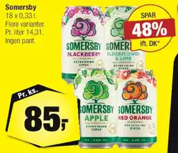 Calle Somersby (flere varianter) tilbud