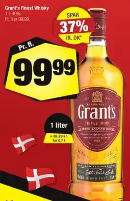 Calle Grant's Finest Whisky tilbud