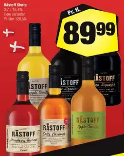 Calle Råstoff Shots tilbud