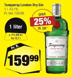 Calle Tanqueray London Dry Gin tilbud