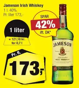 Calle Jameson Irish Whiskey tilbud
