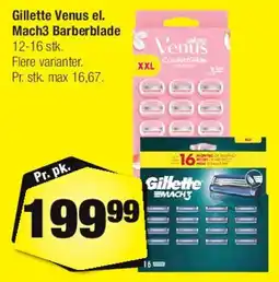 Calle Gillette Venus / Mach3 barberblade tilbud