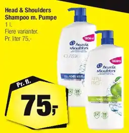 Calle Head & Shoulders Shampoo m. pumpe tilbud