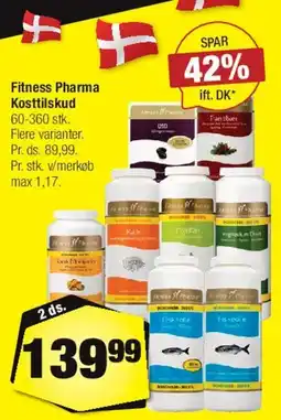 Calle Fitness Pharma kosttilskud tilbud