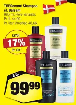 Calle TRESemmé Shampoo & Balsam tilbud