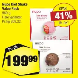 Calle Nupo Diet Shake Value Pack tilbud
