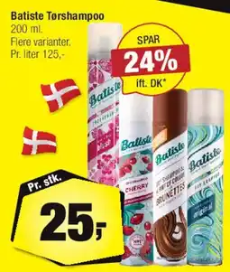 Calle Batiste Tørshampoo tilbud