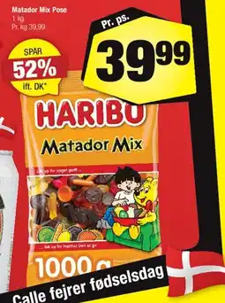 Calle Haribo Matador Mix tilbud