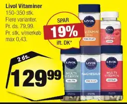 Calle Livol vitaminer tilbud