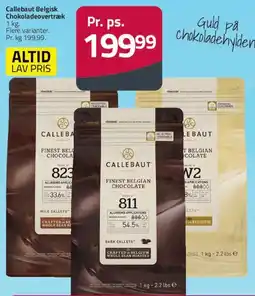 Fleggaard Callebaut Belgisk chokolade (1 kg) tilbud