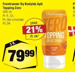 Calle Frontrunner By Bodylab ApS Topping Zero tilbud