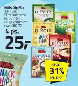 Fleggaard Kims Dip Mix tilbud