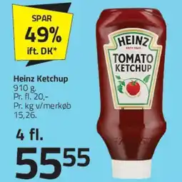 Fleggaard Heinz Tomato Ketchup tilbud
