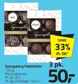 Fleggaard Spangsberg Flødeboller tilbud