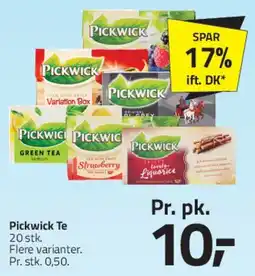 Fleggaard Pickwick Te tilbud