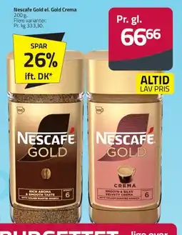 Fleggaard Nescafé Gold / Gold Crema tilbud