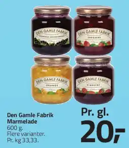 Fleggaard Den Gamle Fabrik Marmelade tilbud