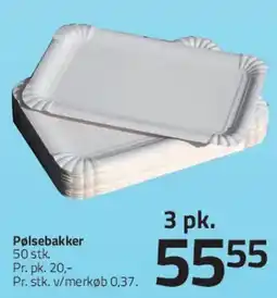 Fleggaard Pølsebakker / Aluminiumsbakker tilbud