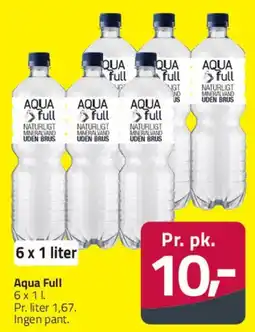 Fleggaard Aqua Full 6 x 1 liter tilbud