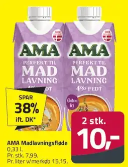 Fleggaard AMA Madlavningsfløde tilbud