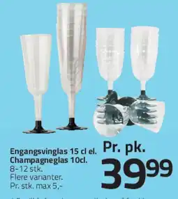 Fleggaard Engangsartikler (bundt) tilbud