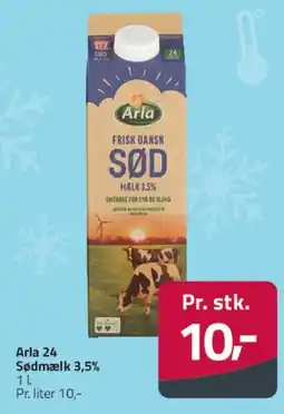 Fleggaard Arla 24 Sødmælk 3,5% tilbud