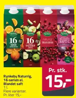 Fleggaard Rynkeby Natur / 16-serien / Blandet saft tilbud