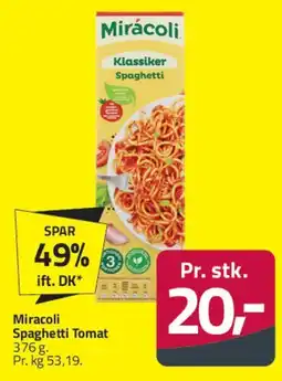 Fleggaard Miracoli Spaghetti Tomat tilbud