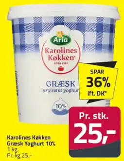 Fleggaard Karolines Køkken Græsk Yoghurt 10% tilbud