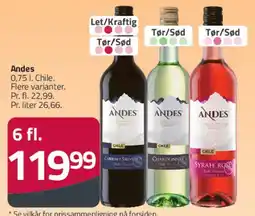 Fleggaard Andes (6 fl.) tilbud