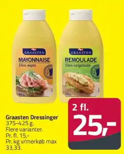 Fleggaard Graasten Dressinger (Mayonnaise / Remoulade) tilbud