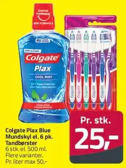 Fleggaard Colgate Plax / Tandbørster tilbud