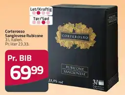 Fleggaard Corterosso Rubicone Sangiovese tilbud