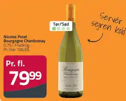 Fleggaard Nicolas Potel Bourgogne Chardonnay tilbud