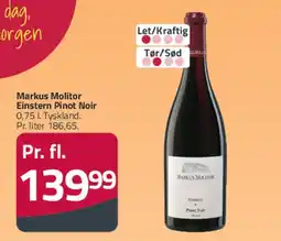 Fleggaard Markus Molitor Einsern Pinot Noir tilbud