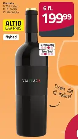 Fleggaard Via Italia tilbud